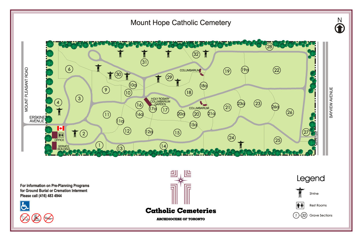 Mount Hope Catholic Cemetery, Toronto Catholic Cemeteries & Funeral